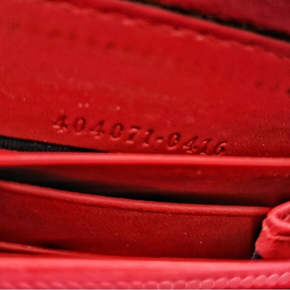 Gucci GG Blue Blooms Supreme Monogram Zip Continental Wallet - Picture 9 of 10